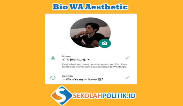 Bio WA Aesthetic